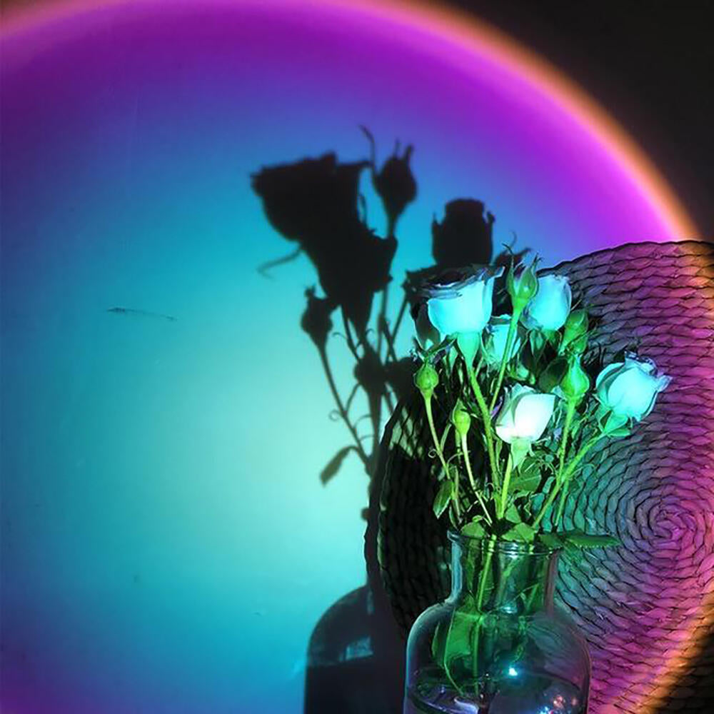 Sunset Lamp. Lámpara proyector de luz 360 Color ajustable romántica.💖