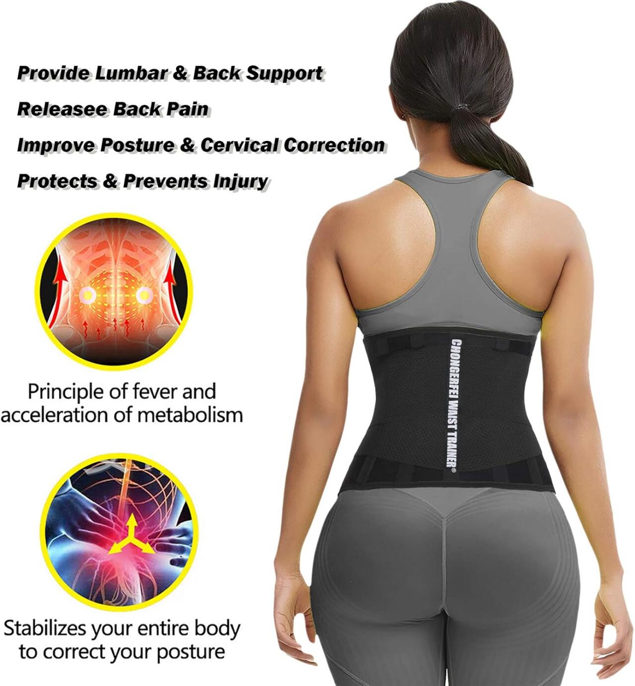 Faja Moldeadora- Cinturón Reductor y Faja de Entrenamiento