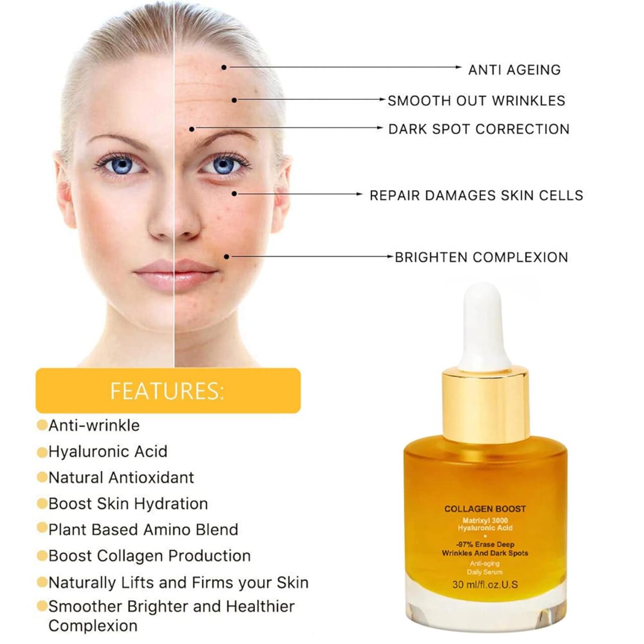 WEST&TH Serum Potenciador de Colágeno 30ml 💎✅